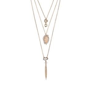 Brand New African Plains 3Row Convertible Necklace